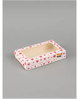 Коробка подарочная складная «Подарок», 20×12×4 см, с окном арт. СМЛ-284199-1-СМЛ0010975692