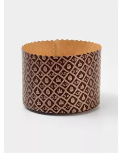 Формы для выпечки кулича бумажные «ХВ яйцо», одноразовые, набор 10 шт., 13.4×9.5 см, коричневые арт. СМЛ-284201-1-СМЛ0010985266