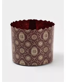 Формы для выпечки кулича бумажные «ХВ яйцо», одноразовые, набор 10 шт., 7×6 см, коричневые арт. СМЛ-284202-1-СМЛ0010985272