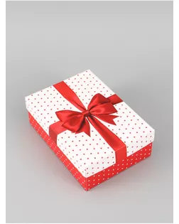 Коробка подарочная складная «Бант», 21×15×7 см арт. СМЛ-284186-1-СМЛ0010975516