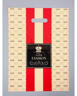 Пакет полиэтиленовый с вырубной ручкой "Люкс" 30 х 40 см 60 мкм арт. СМЛ-284222-1-СМЛ0010946771