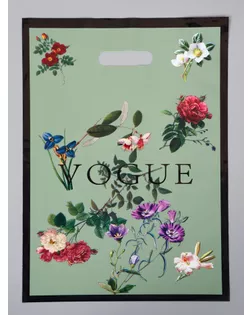 Пакет полиэтиленовый с вырубной ручкой "Мода" 30 х 40 см 60 мкм арт. СМЛ-284225-1-СМЛ0010946774