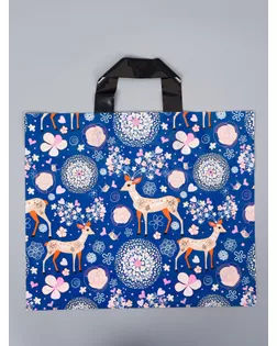 Пакет с петлевой ручкой "Лес" 35 х 30 х 8, см, 60 мкм арт. СМЛ-284261-1-СМЛ0010946816