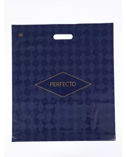 Пакет подарочный полиэтиленовый «Перфекто Калейдоскоп», с вырубной ручкой, 42×48 см, 90 мкм арт. СМЛ-284280-1-СМЛ0010980845