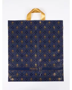 Пакет подарочный полиэтиленовый «Перфекто Гранд». с петлевой ручкой, 42×46 см, 95 мкм арт. СМЛ-284281-1-СМЛ0010980869