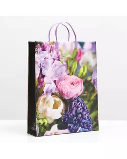 Пакет "Грейс", мягкий пластик, 41 x 32 см, 130 мкм арт. СМЛ-283357-1-СМЛ0009079792