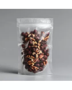 Прозрачный матовый  дой пак,12 х 18 х 4 см арт. СМЛ-250576-1-СМЛ0009223160