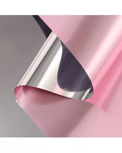 Пленка для цветов,"Металлик", 0,57х10м, розовый арт. СМЛ-251017-1-СМЛ0009257695