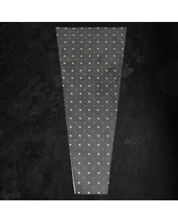 Пакет цветочный Конус, горох, 36/80 арт. СМЛ-272170-1-СМЛ0009285546