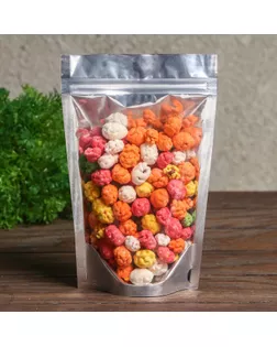 Пакет Zip-lock ПП, метализзированный, со сплошным окном, 13 х 20 см арт. СМЛ-251712-1-СМЛ0009302572