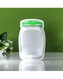 Пакет Зип-Лок Банка "Серебро" 10,2 х 15 + 5 см арт. СМЛ-273801-1-СМЛ0009304458
