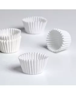 Форма для выпечки, белая 3 х 2,4 см арт. СМЛ-252026-1-СМЛ0009327083