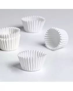 Форма для выпечки, белая 3 х 2,4 см арт. СМЛ-252027-1-СМЛ0009327084