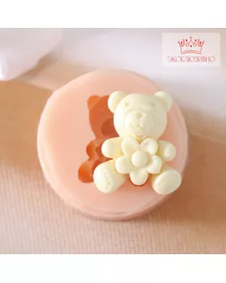 Молд силиконовый "Мишка" 2х2,5 см арт. СМЛ-253249-1-СМЛ0009439095