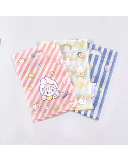 Пакет Zip-lock, "Корейский стиль", 15,5*22+3,5см МИКС арт. СМЛ-255762-1-СМЛ0009618256