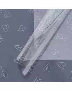 Пленка листах глянцевая 58x58см, белый 50 микрон арт. СМЛ-257109-1-СМЛ0009683102