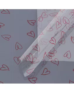 Пленка листах глянцевая 58x58см, красный 50 микрон арт. СМЛ-257110-1-СМЛ0009683103