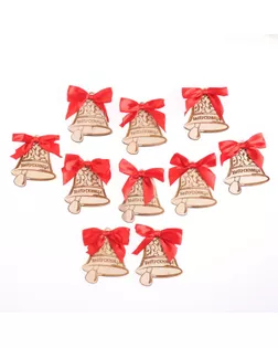 Значок-колокол "Выпускница", 7х8,5 см, 10 шт. арт. СМЛ-275122-1-СМЛ0009683823