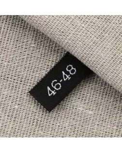 Размерник «46-48», 5 х 1.1 см, цвет чёрный арт. СМЛ-257437-1-СМЛ0009691185