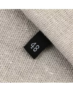 Размерник «48», 4.6 х 1.1 см, цвет чёрный арт. СМЛ-257443-1-СМЛ0009691191