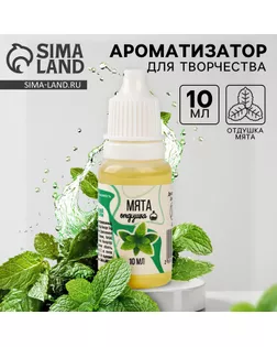 Ароматизатор для творчества «Мята», концентрированный, 10 мл арт. СМЛ-257641-1-СМЛ0009700830