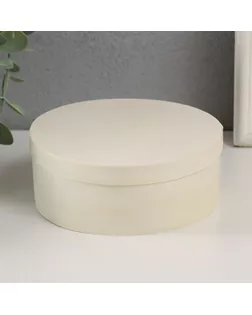 Шкатулка дерево под роспись тонкий лист "Круглая" 10х10х3 см арт. СМЛ-257801-1-СМЛ0009703490