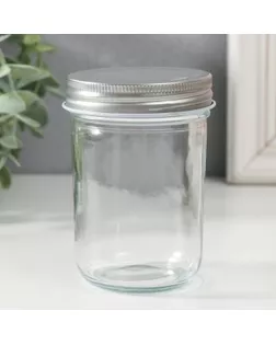 Банка для свечей стекло с крышкой "Прозрачность" 250 мл 7х7х9,5 см арт. СМЛ-258837-2-СМЛ0009759197