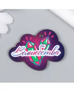 Бирка "Волшебства" 5,3х3,8 см арт. СМЛ-276492-1-СМЛ0009797971