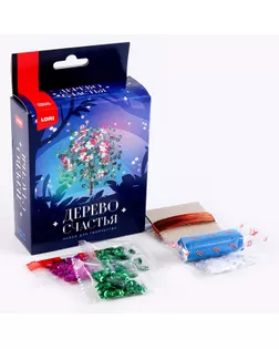 Набор для творчества «Дерево счастья. Вишня в цвету» арт. СМЛ-265275-1-СМЛ0009904155