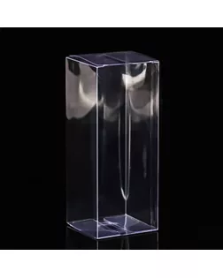 Складная коробка из PVC 6 x 6 x 15 см арт. СМЛ-262608-1-СМЛ0009922179