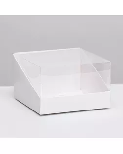 Кондитерская упаковка под бенто торт, 13,1 х 13,1 х 8,5 см арт. СМЛ-262658-1-СМЛ0009923113