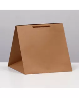 Пакет под торт 40х40х40cm Крафт, 1шт арт. СМЛ-276579-1-СМЛ0009935834