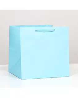 Пакет под торт 40х40х40cm Голубой, 1шт арт. СМЛ-276589-1-СМЛ0009935854