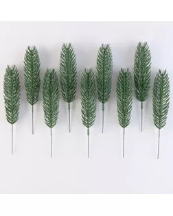 Литая веточка, зелёная, набор 100 шт. арт. СМЛ-279829-1-СМЛ0009944079