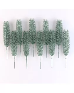 Литая веточка, голубая, 21 × 4 см, набор 10 шт. арт. СМЛ-272129-1-СМЛ0009944080