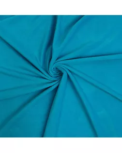 Ткань для рукоделия, плюш на трикотажной основе, голубой, лоскут 100 × 150 см арт. СМЛ-263362-1-СМЛ0009949620