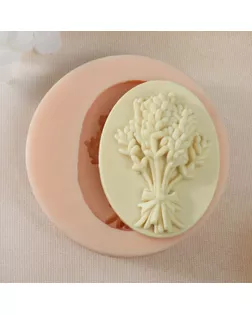 Молд силикон "Лаванда" 7х5,4х2 см арт. СМЛ-267844-1-СМЛ0009952249