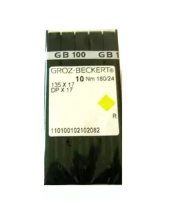 Купить Иглы для промышленных швейных машин Игла Groz-beckert DPx17 № 70/10 арт. ТМ-6113-1-ТМ-0010541 оптом в Йошкар-Оле