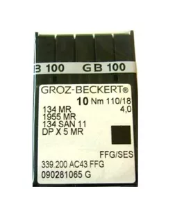 Игла Groz-beckert 134 MR FFG/SES 4.0 (№110) арт. ТМ-6469-1-ТМ-0018069