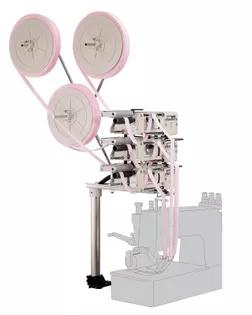 RACING MDK 60-4 Механическое устройство подачи тесьмы (до 4 дюймов) с пост натяжением. (оверлок) арт. ТМ-6746-1-ТМ-0021531