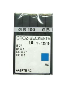 Игла Groz-beckert DCx27 RG (Bx27 RG) № 70/10 арт. ТМ-7349-1-ТМ-0031761