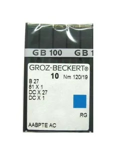 Игла Groz-beckert DCx27 RG (Bx27 RG) № 80/12 арт. ТМ-7891-1-ТМ-0006304