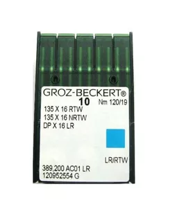 Игла Groz-beckert DPx16 RTW (LR) № 100/16 арт. ТМ-7996-1-ТМ-0006808