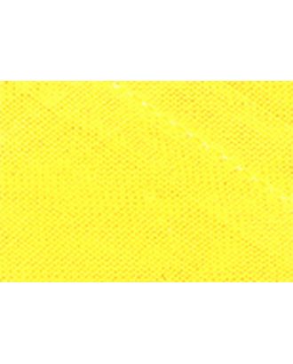 Косая бейка хлопок/полиэстер на блистере ш.3см 2,5м (32 желтый) (в упаковке 2.5 м.) арт. ГЕЛ-105-1-ГЕЛ0032184