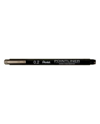 "Pentel" Линер Pointliner 0.2 мм 12 шт. арт. ГММ-113382-1-ГММ101380730784
