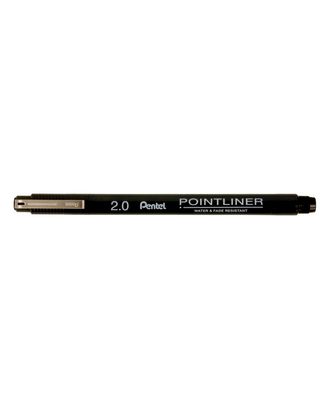 "Pentel" Линер Pointliner Calligraphy 2 мм 12 шт. арт. ГММ-113383-1-ГММ101381736254