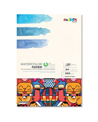 "Carioca" Plus Альбом для рисования акварелью арт. ГММ-116182-1-ГММ124430634164