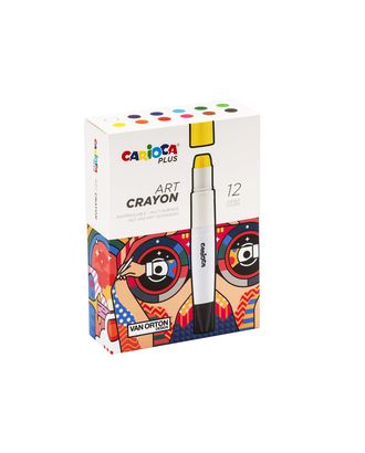 "Carioca Plus" Набор художественных мелков 12 цв. 2-й сорт арт. ГММ-116453-1-ГММ131171754244