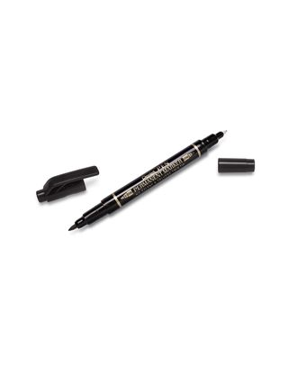 "Pentel" Маркер перманентный Pen Twin Tip New 0.3 - 1.2 мм пулевидный арт. ГММ-109178-1-ГММ073276943444