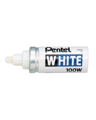 "Pentel" Маркер перманентный White, короткий корпус 6.5 мм пулеобразное арт. ГММ-109191-1-ГММ073277160514